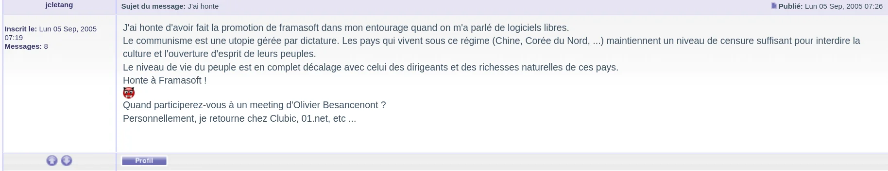 De la participation de Framasoft à la Fête de l'Huma